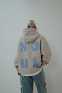 Soul Statement Hoodie Beige