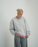 Grauer Sweater Soul Statement