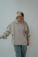 Soul Statement Hoodie Beige