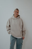 Soul Statement Hoodie Beige