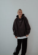 Statement Hoodie Schwarz