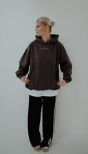 Statement Hoodie Schwarz